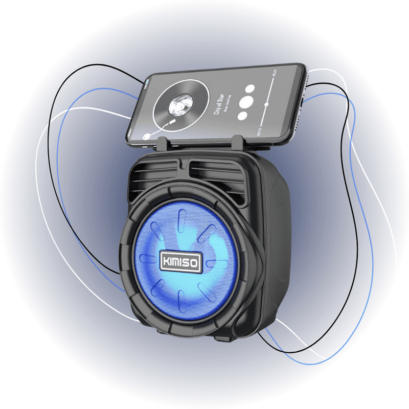 Caixa de Som Portátil Bluetooth Kimiso KMS-1185