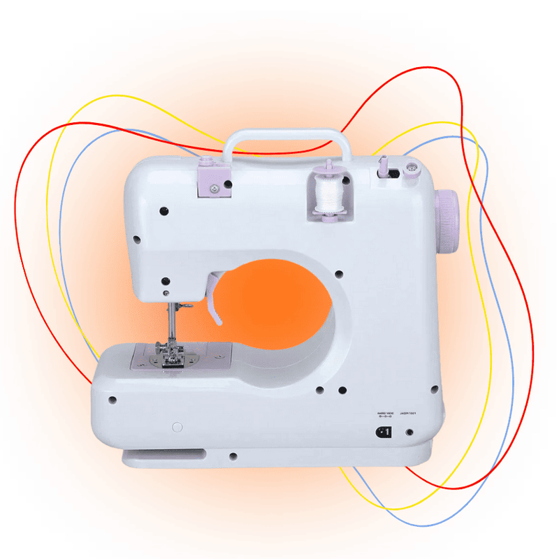 Máquina de Costura Portátil para Iniciantes FHSM-505