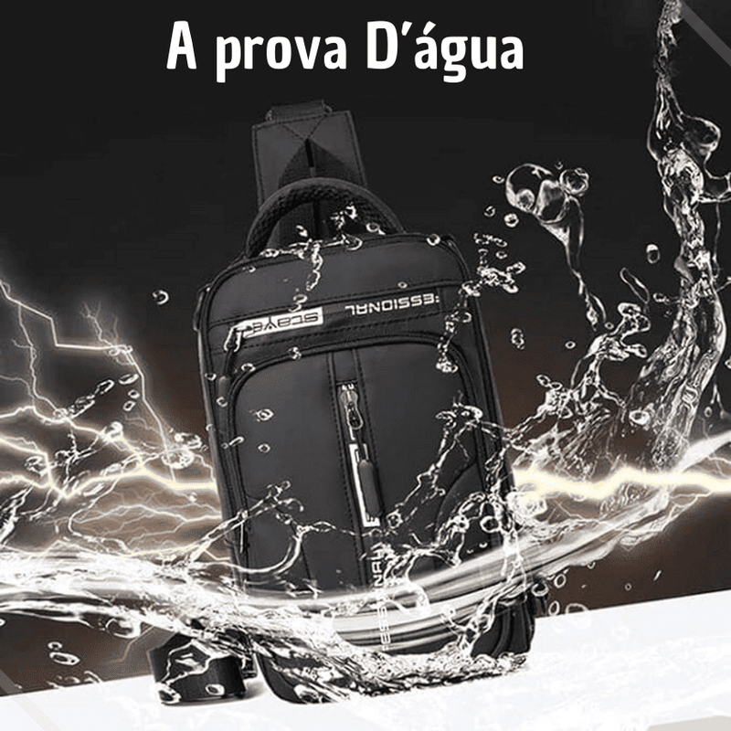 Mochila Masculina Multifuncional à Prova d'Água