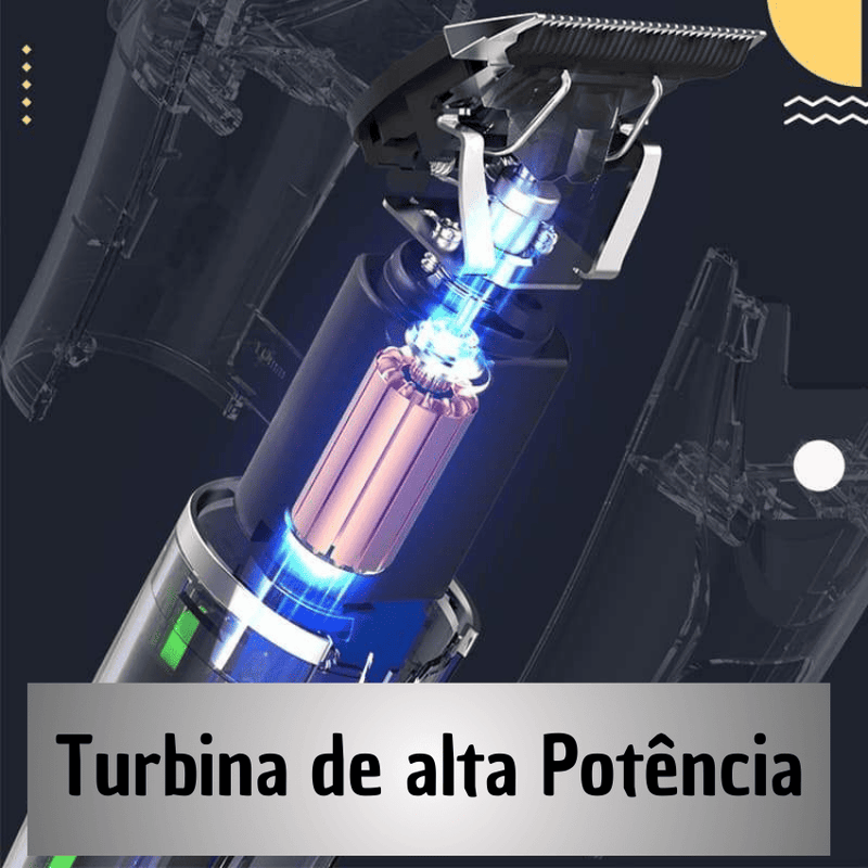 Aparador de Pelos para Animais de Estimação Elétrico a Vácuo - Kit Cortador de Cabelos para Cães e Gatos