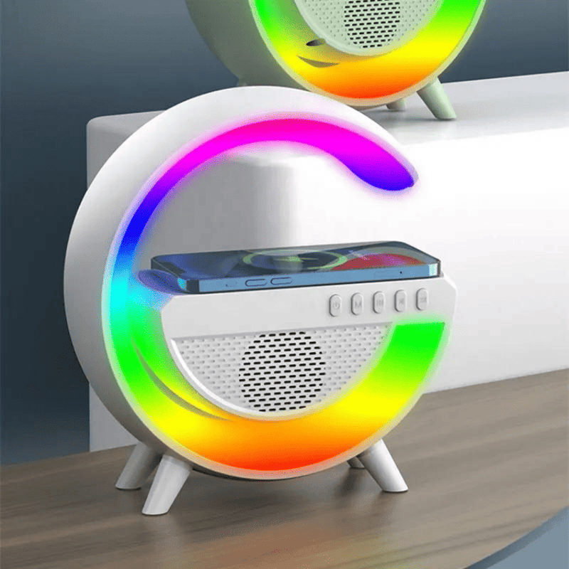 Caixa de Som G-Speaker com Carregador Sem Fio