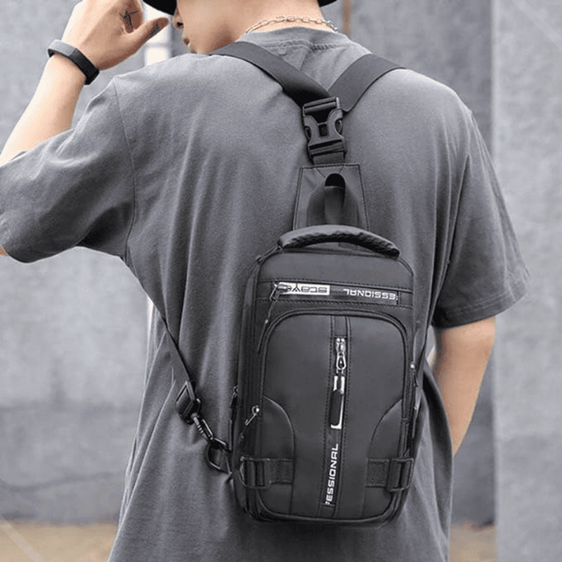 Mochila Masculina Multifuncional à Prova d'Água