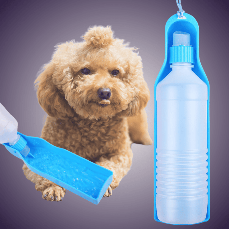 Garrafa Portátil para Água para Pets - 250ml/500ml