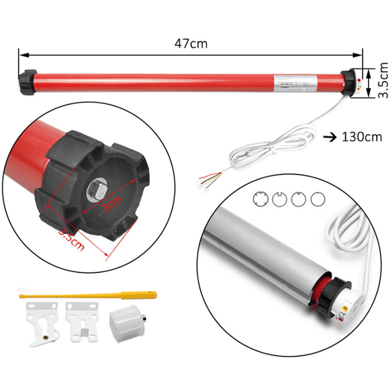 Motor Tubular Inteligente 25mm Wi-Fi para Persianas e Cortinas