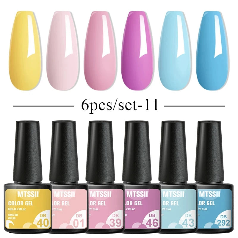 Kit de Esmaltes em Gel